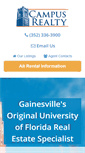 Mobile Screenshot of campusrealtygroup.com